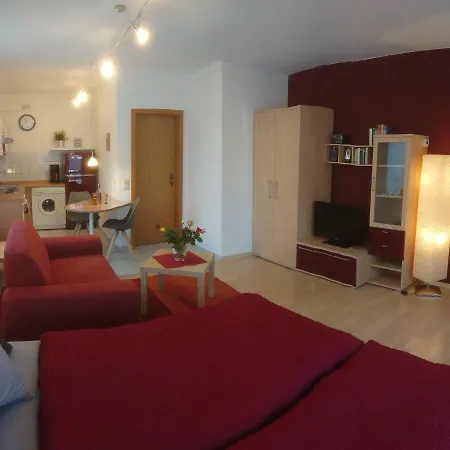 아파트 Ferienwohnung Morgensonne 랑게나르겐